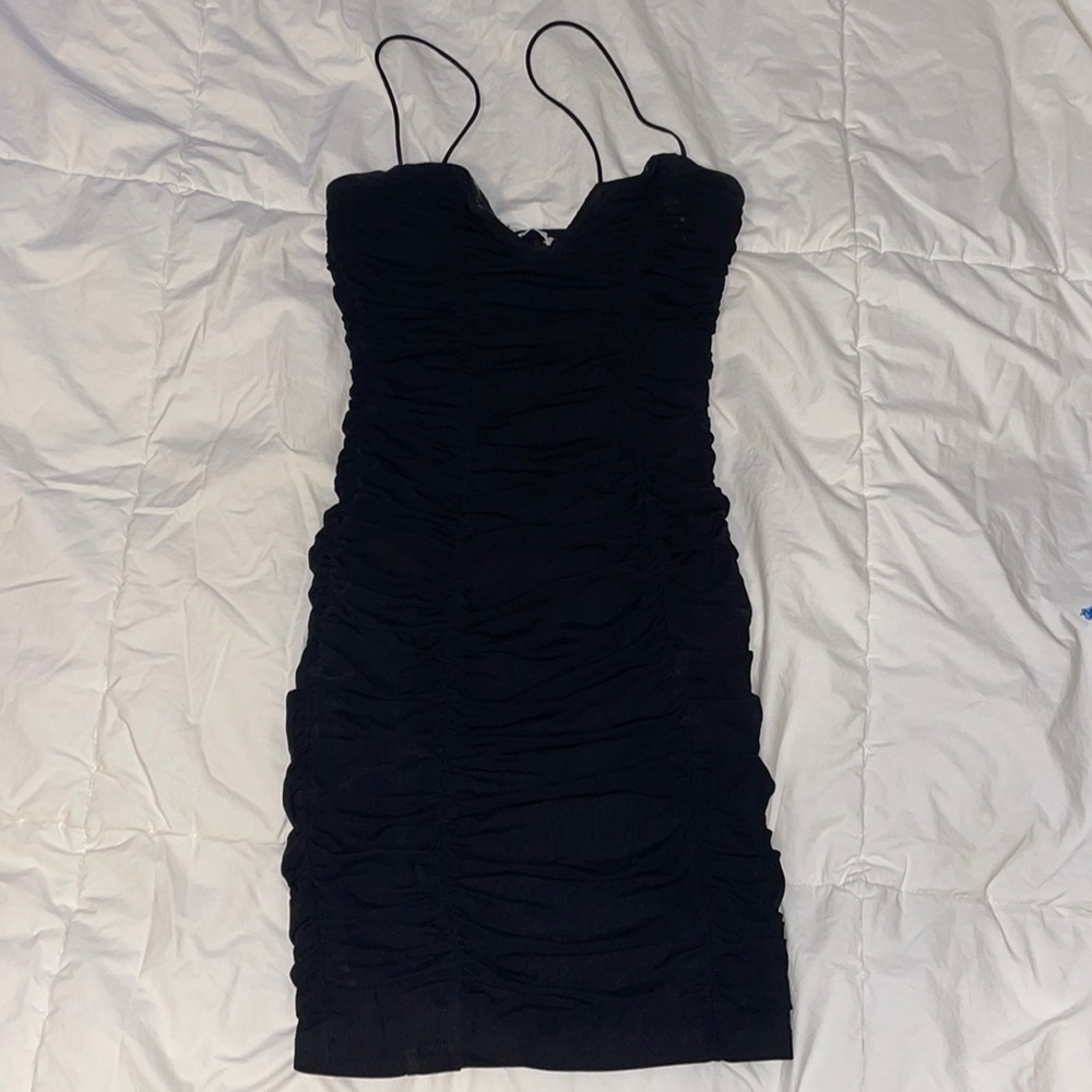 Princess Polly Black Body-con Dress, size 4
